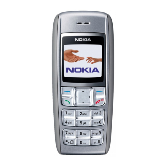 Nokia 1600 Gebruikershandleiding