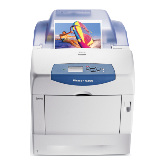 Xerox Phaser 6360 Gebruikershandleiding