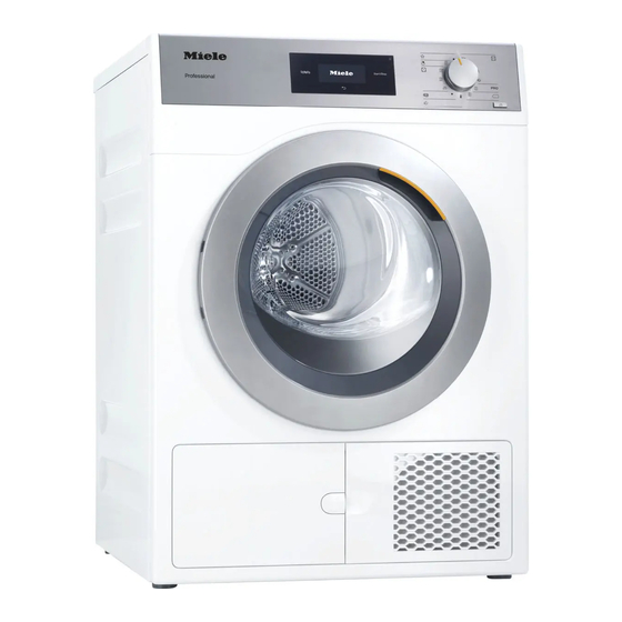 Miele PDR 508 EL Gebruiksaanwijzing