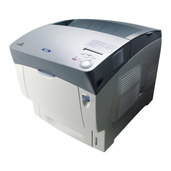 Epson AcuLaser C4100 Installatiehandleiding