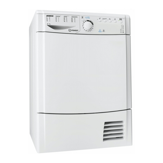 Indesit EDPA 745 A1 Gebruiksaanwijzing