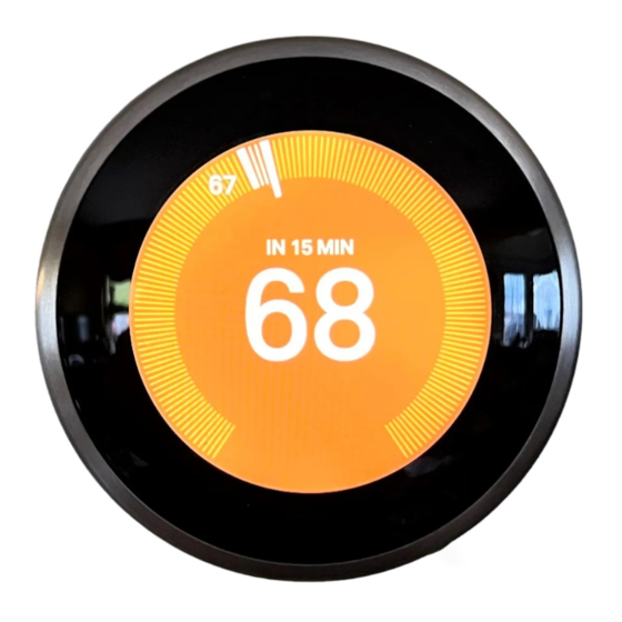 nest Learning Thermostat Installatiehandleiding