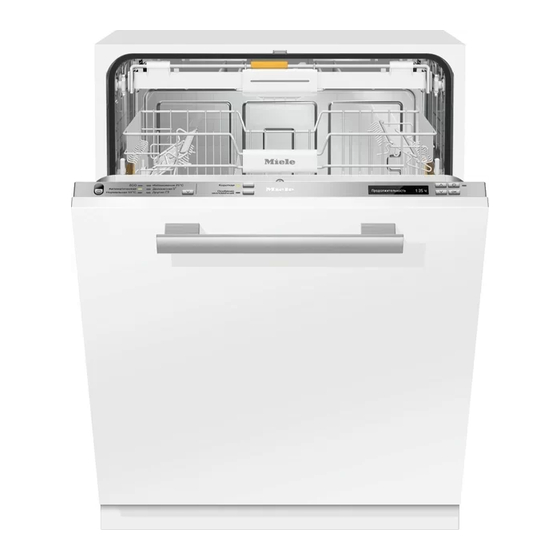 Miele G 6360 Gebruiksaanwijzing