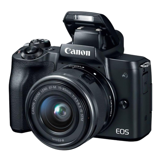 Canon EOS M50 Gebruikershandleiding