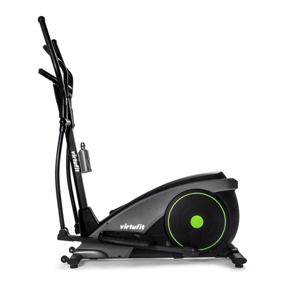 VirtuFit iConsole Total Fit Crosstrainer Gebruiksaanwijzing