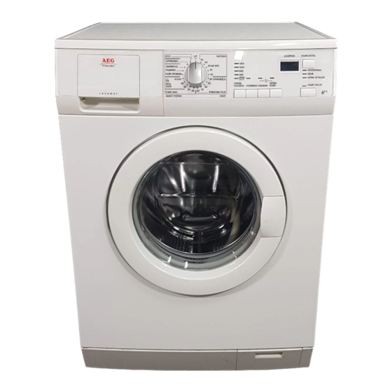 Electrolux AEG LAVAMAT 64641 Gebruiksaanwijzing