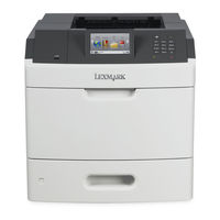 Lexmark M5163 Gebruikershandleiding