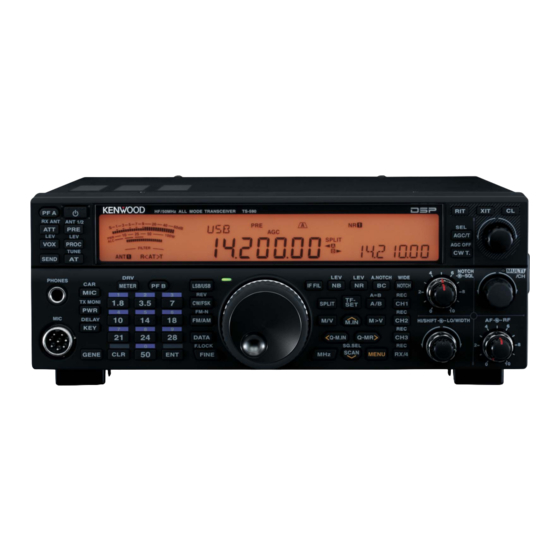 Kenwood TS-590S Gebruiksaanwijzing