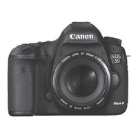 Canon EOS 5D Mark III Instructiehandleiding