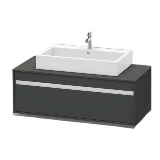 DURAVIT Ketho KT 6696 Montagehandleiding