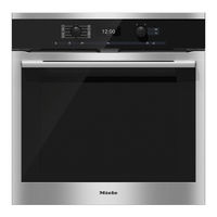 Miele H6460BP Gebruiks- En Montagehandleiding