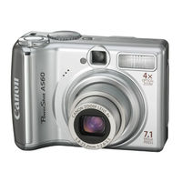 Canon PowerShot A560 Gebruikershandleiding