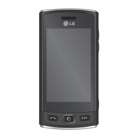 LG GM360 Gebruikershandleiding