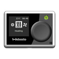 Webasto SmartControl Bedieningshandleiding