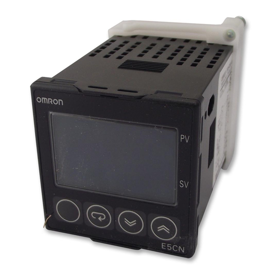 Omron E5CN Handleiding