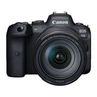 Canon EOS R6 Gebruiksaanwijzing