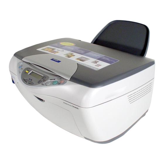 Epson STYLUS CX5400 Gebruiksaanwijzing