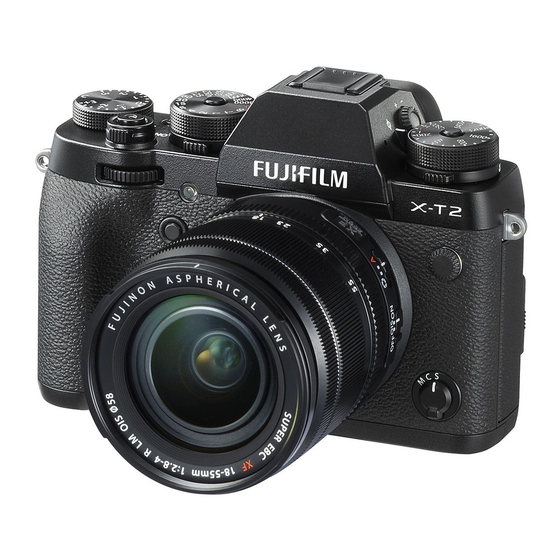 FujiFilm X-T2 Gebruiksaanwijzing