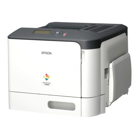 Epson AcuLaser C3900 Series Gebruikershandleiding