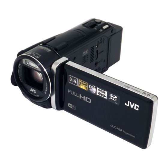 JVC GZ-GX1 Uitgebreide Gebruikshandleiding