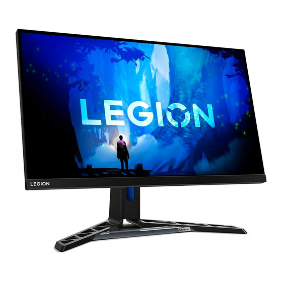 Lenovo Legion Y27qf-30 Gebruikshandleiding