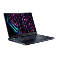 Acer Predator PH18-71 Gebruikershandleiding