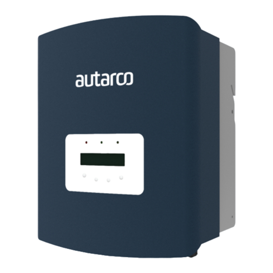 Autarco SX Mark III Series Installatie- En Bedieningshandleiding