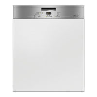 Miele G 4930 Gebruiksaanwijzing