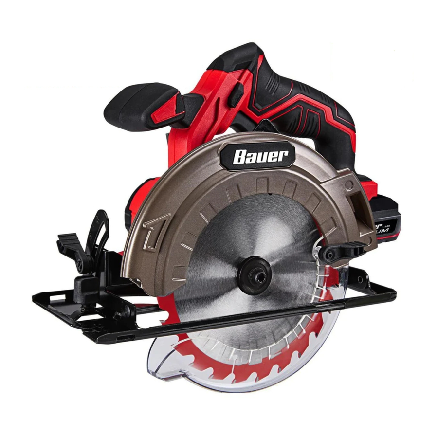 Bauer 2072C-B cirkelzaag