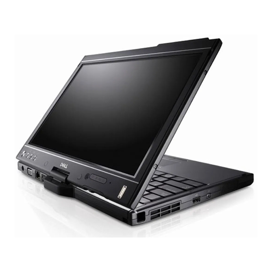 Dell Latitude XT2 Onderhoudshandleiding