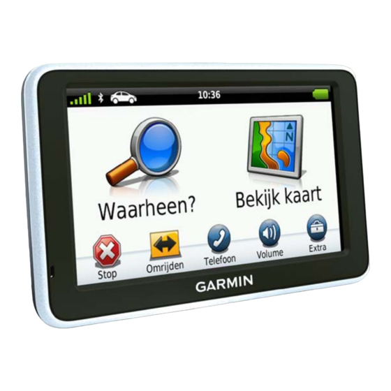 Garmin nuvi 2300 Series Snelstartgids