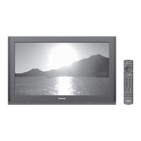 Panasonic VIERA TH-42PY700FA VIERA TH-42PY700F Gebruiksaanwijzing