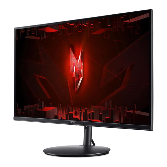 Acer Nitro XF0 Series Gebruikershandleiding