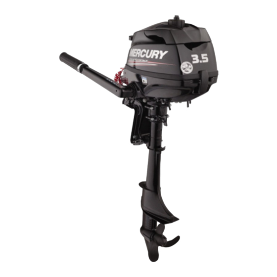 Mercury Marine Go boldly 2.5 FourStroke Handleiding