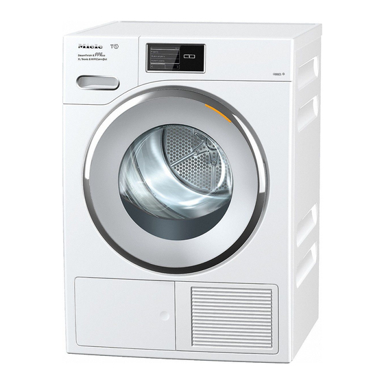 Miele TMV 843 WP Gebruiksaanwijzing