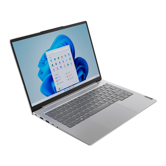 Lenovo ThinkBook 16 Gen 6 Gebruikershandleiding