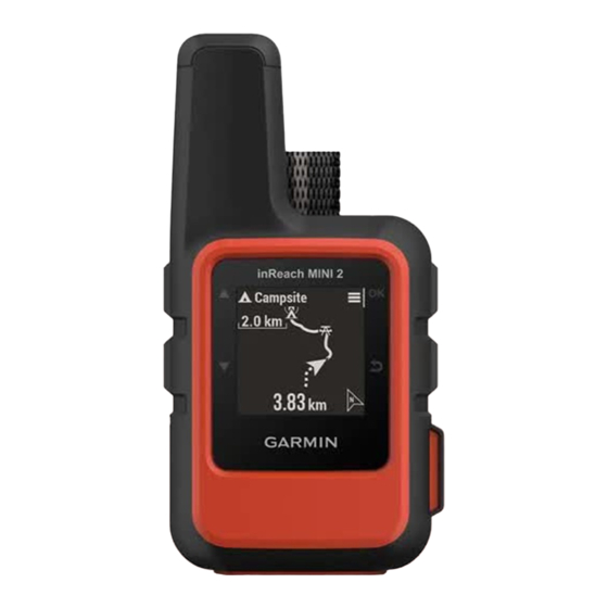 Garmin INREACH MINI 2 Gebruikershandleiding