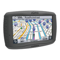 Garmin zumo 590 Snelstartgids