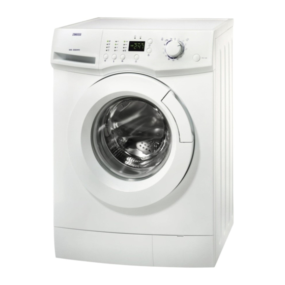 Zanussi ZWG1100M Gebruikershandleiding