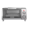 Black+Decker TO1700SG, TO1705SG, TO1705SB - 4-Slice Broodrooster Oven Handleiding