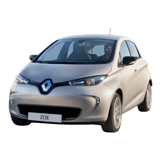 Renault ZOE 2016 Instructieboekje