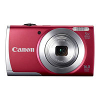 Canon PowerShot S2550 Gebruikershandleiding