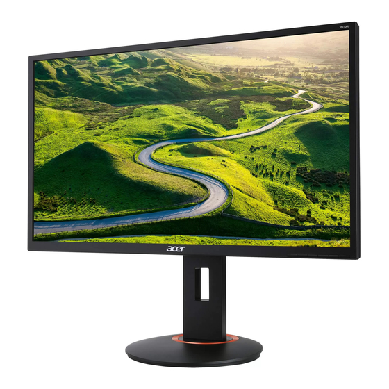 Acer XF240H Gebruiksaanwijzing