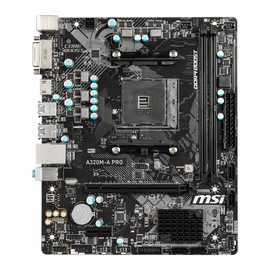 MSI A320M-A PRO, A520M-A PRO - Moederbordhandleiding