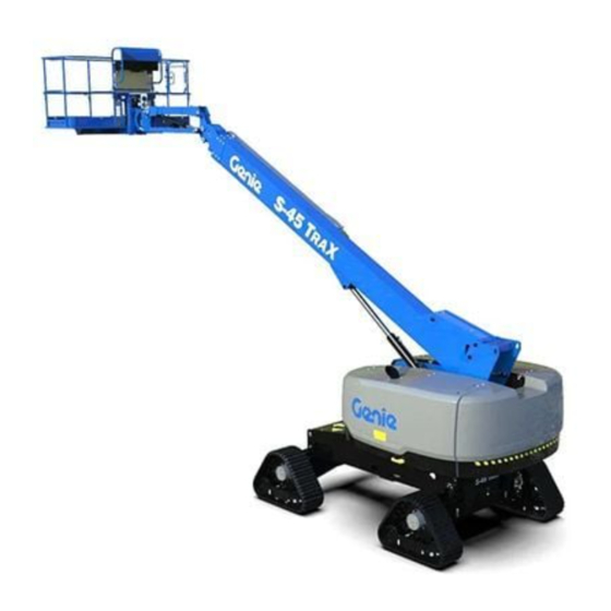 Genie S-40 TRAX Bedieningshandleiding