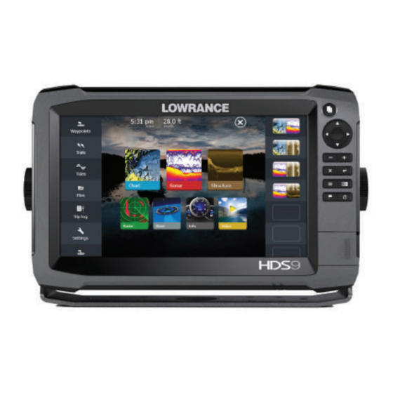 Lowrance HDS Gen3 Bedieningshandleiding