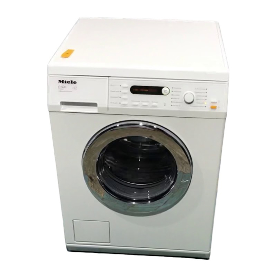 Miele softtronic GalaGrande XL W 5000 Gebruiksaanwijzing