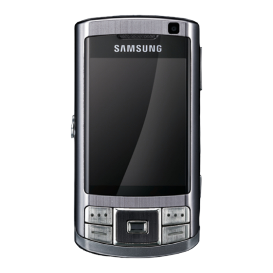 Samsung SGH-G810 Gebruiksaanwijzing