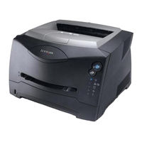 Lexmark E232 Gebruikershandleiding