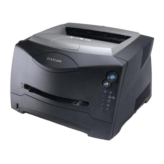 Lexmark E230 Gebruikershandleiding